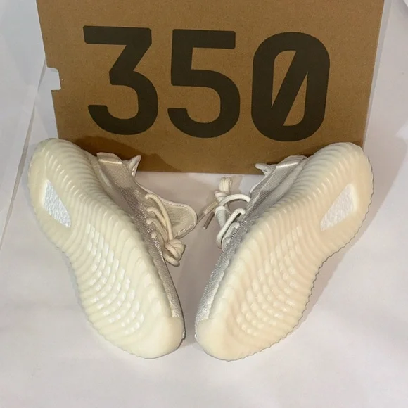 Adidas Yeezy Boost 350 V2 Pure White - BONE Sneakers BRAND NEW - Picture 3 of 7